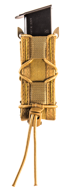 High Speed Gear 13PT10CB TACO Mag Pouch Single Coyote Brown Nylon Belt Compatible w/ Pistol