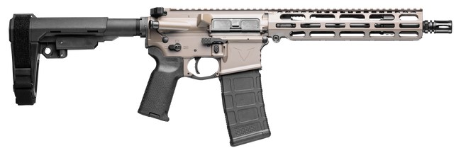 Vktr Industries V31100916618 VK-1  Forged 5.56 NATO 10.50" SBA3 Brace Flat Dark Earth