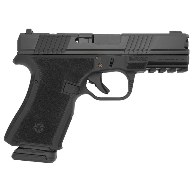 Black Rain Ordnance FL9MMBLK   Compact Frame 9mm 15+1 4" Stainless Steel Slide - FL9MMBLK - 697067874387
