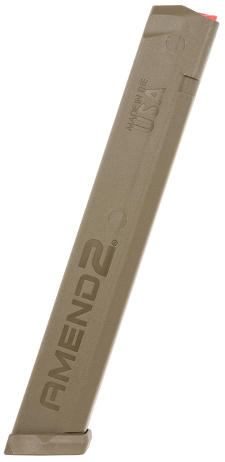 Amend2 A2-Stick 34rd 9mm Luger Compatible with Glock Flat Dark Earth Polymer