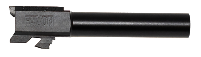 Faxon Firearms Duty Series 9mm Glock 19 Gen2 Gen5 Barrel 1 10 Twist 4150 Steel