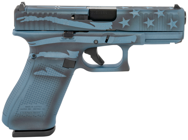 Glock G45 Gen 5 MOS 9mm 4.02in 17rd Flag Cerakote Finish