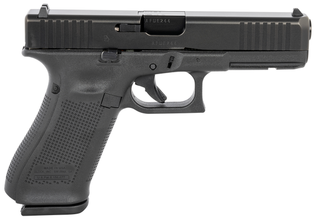 Glock G17 Gen 5 9mm Luger 4.49in 17rd Black Finish