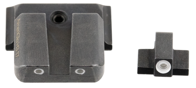 AmeriGlo SW801 Tritium Sights for Smith & Wesson M&P Green Front White Rear
