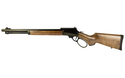 Smith & Wesson 14079 1854  44 Rem Mag 9+1 19.25" Black PVD Threaded Barrel, Black PVD Picatinny Rail Stainless Steel Receiver, Fixed Satin Walnut Stock, Large Loop - 14079 - 022188896770