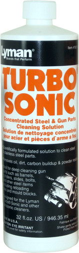 Lyman 7631715 Turbo Sonic Gun Parts Cleaning Solution Against Grease, Dust, Oil 32 oz Bottle - 7631715 - 011516717153