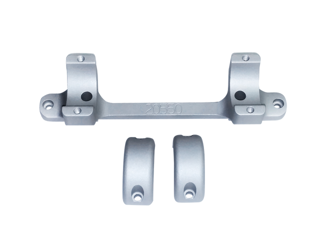 DNZ 20550S Game Reaper-Tikka Scope Mount/Ring Combo Silver 1"