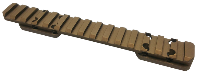 Talley Manufacturing PXMSB735 Browning X-Bolt Smoked Bronze Picatinny Rail 20 MOA