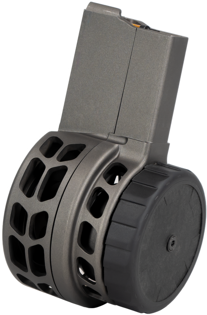 Warrior Systems W15TUSK1 Skeletonized 50rd 5.56x45mm AR-15 Aluminum Magazine Tungsten Gray