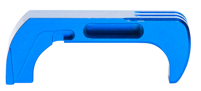 Cross Armory Crg5mcbl Mag Catch Extended for Glock Gen4-5 Aluminum Blue