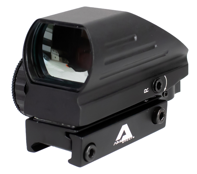 Aim Sports RT406C Reflex Sight 1x 33mm Picatinny Red Green Multi Reticle Unlimited Eye Relief