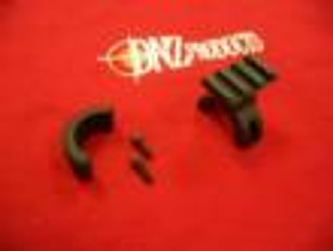 DNZ 1-Piece Freedom Reaper Picatinny Ring Rail Accessory Ring - 1" Black