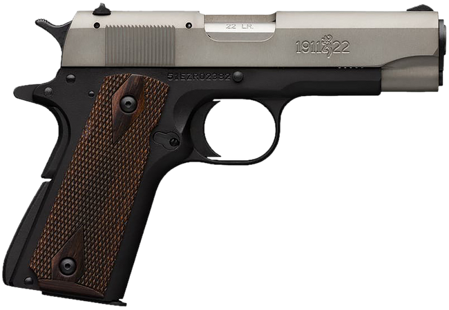 Browning 1911-22 A1 22 Long Rifle 4.25in 10 Rounds Gray Anodized Aluminum