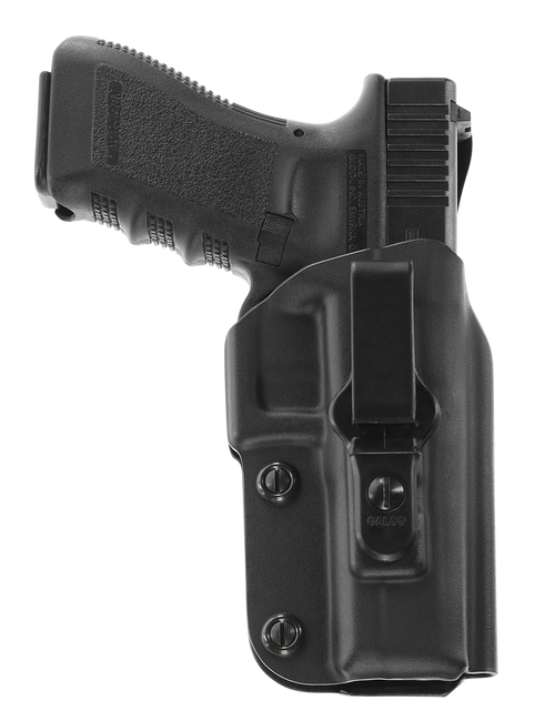 Galco TR652 Triton 2.0 OWB Black Leather UniClip/Stealth Clip Fits S&W M&P Shield Fits S&W M&P Shield 2.0 Right Hand