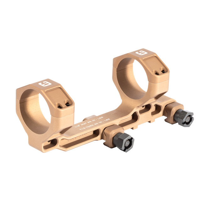 Badger Ordnance Condition One Max 34mm Mount 1.54in 20MOA Picatinny Tan