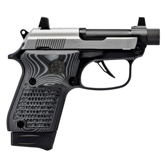 Beretta 20X Bobcat 22 Long Rifle 2.5in Barrel 8 Rounds Inox Threaded - J20X22R8M3 - 082442981925