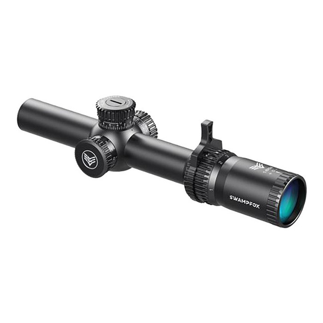 Swamp Fox Tomahawk LPVO 1-6x24 Illuminated Guerrilla Cross MOA 30mm Riflescope for 30mm Mounts