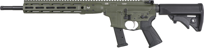 LWRC Ic Nine 9mm Luger 16.1in Barrel 27 Round Olive Drab Green