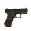 Glock G43X Custom 9mm 3.4in 10rd Bourbon Cerakote Country Finish