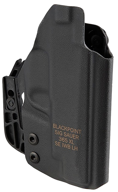 Sig Sauer HOL365XLAPXLH Tactical  IWB Black Polymer Belt Clip Fits Sig P365XL