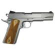 Rock Island Armory Rock 1911 Full Size Handgun 10mm 8rd Magazine 5" Barrel Stainless Steel with Wood Grip