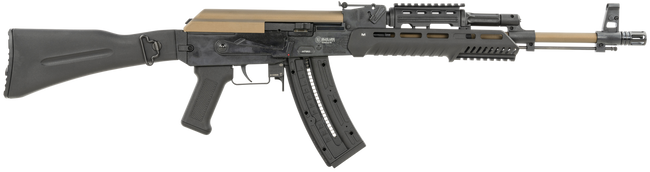 Blue Line Solutions Mauser Rimfire AK-47 22 Long Rifle 16.50" 24+1 Bronze Receiver