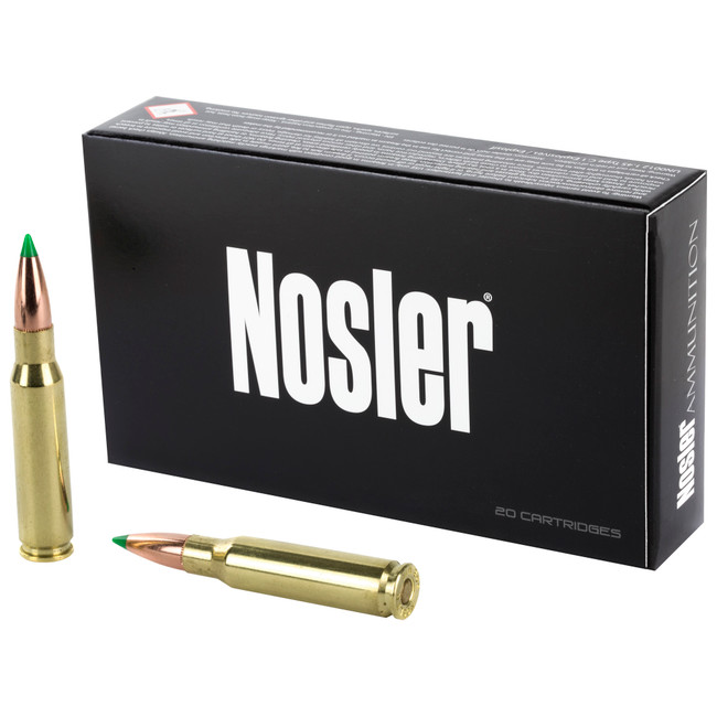 Nosler Ballistic Tip Rifle Ammunition 308 Win. 165 gr. BT SP 20 rd. - 40063 - 054041400633