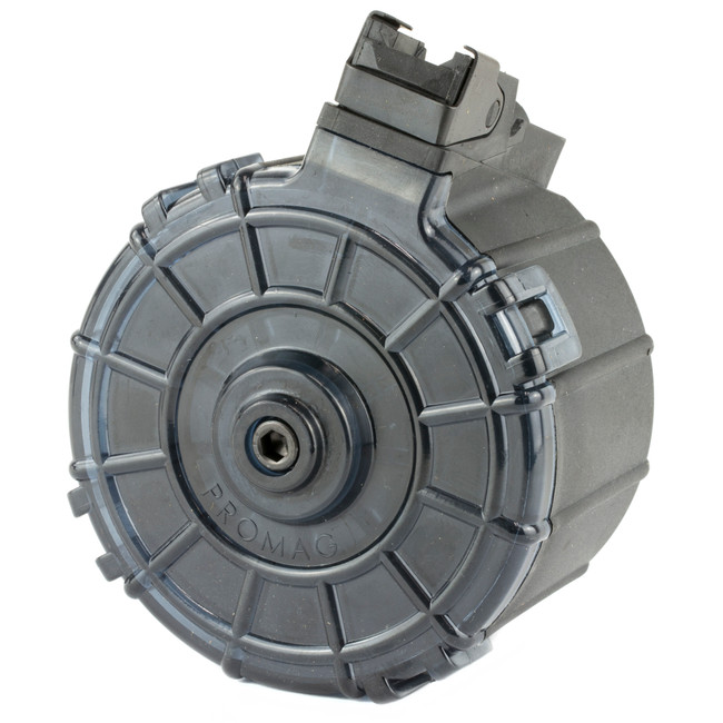 ProMag SAIA7 12rd Drum Magazine 12 Gauge Fits Saiga Shotguns DuPont Zytel Polymer - SAIA7 - 708279009952