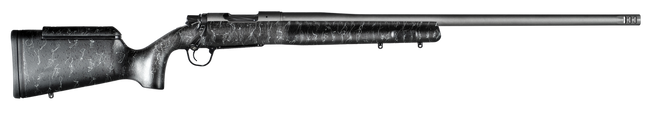 Christensen Arms 8010201100 Mesa Long Range 6.5 PRC 4+1 26" Threaded Barrel, Tungsten Gray Cerakote, Black with Gray Webbing Stock