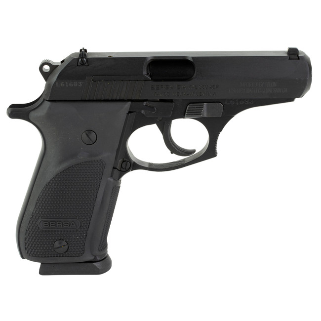 Bersa TPR380 Plus Pistol - Black | .380 ACP | 3.5" Barrel | 15rd - TPR380PM - 810083200446