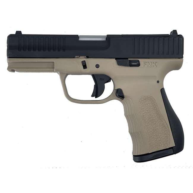 FMK Elite Pro Pistol Package 9mm 4 in. OD Green 14 rd. w/ Optic