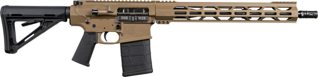 Diamondback DB10 AR Rifle - FDE | .308 WIN | 16" Barrel | 15" M-LOK Rail | Magpul Grip | A2 Flash Hider - DB1018C061 - 810035754645
