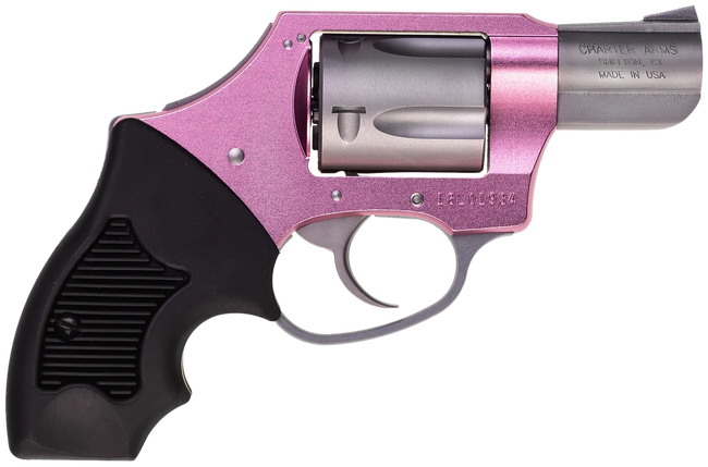 Charter Arms Pink Lady 38 Special 2 Inch 5 Shot Pink Aluminum Frame