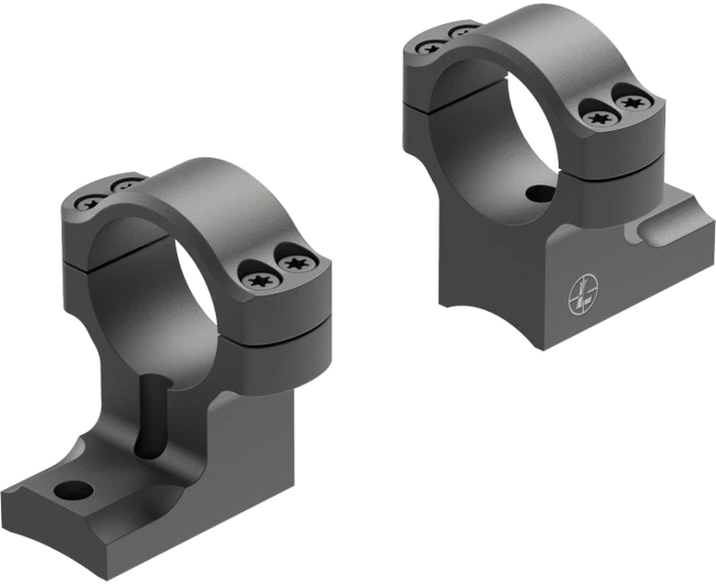 Leupold 171099 BackCountry Ring Mount Matte Black Remington 700