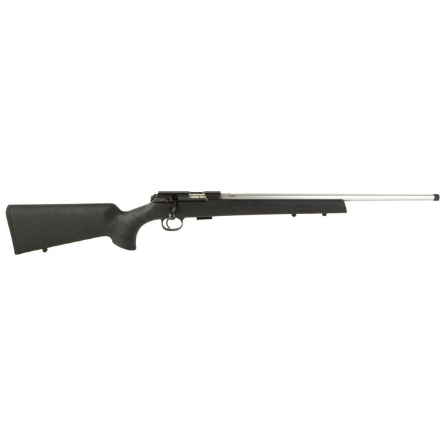 CZ-USA 02395 CZ 457 American 22 LR 5+1 20" Stainless Steel Threaded Barrel, American Style Black Synthetic Stock - 02395 - 806703023953