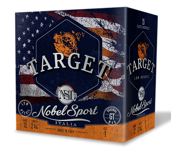 Nobel/eurosports Llc ANSLR185 Target Low Recoil 12Gauge 2.75" 1oz 8.5Shot 25 Rounds