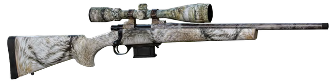 Howa HMA70622FY M1500 Mini Action Full Size 6.5 Grendel 5+1 20" Yote Heavy Barrel, Yote Drilled & Tapped Steel Receiver, Yote Fixed HTI Synthetic Stock, Nikko Stirling GamePro 4-16x44mm