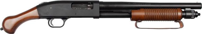 Mossberg 590 Nightstick 12 Gauge 14.375 Inch Barrel 5 Rounds Wood Grip - 50651 - 015813506519