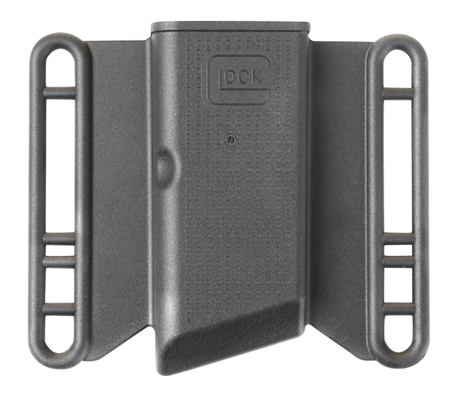 Glock MP033612 Mag Pouch  OWB Black Polymer, Belt Slide Mount Up To 2.25" Wide, Fits Glock 42 Magazines Only