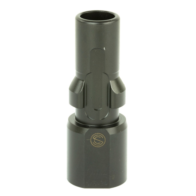SilencerCo 3-Lug Muzzle Device 9mm Luger 5/8-24 Tpi - AC2609 - 816413025239