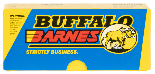 Buffalo Bore Ammunition 47A20 Hunting & Sniping Strictly Business 458SOCOM 300gr Barnes Tipped TSX Lead Free 20 Rounds