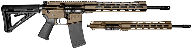 Diamondback DB15 Combo 5.56x45 NATO 300 AAC Blackout 16in 30+1 FDE Carbon