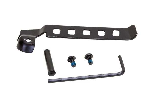 Techna Clip LCPIIBR Conceal Carry Gun Belt Clip Fits Ruger LCP II, LCP Custom Black Carbon Fiber Belt Mount