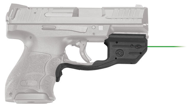 Crimson Trace 0165901 LG-499 Green Laserguard  Black Heckler & Koch VP9/VP9SK/VP40