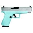 Glock G48 9mm Luger 4.17in Barrel 10rd Crushed Silver Slide Blue