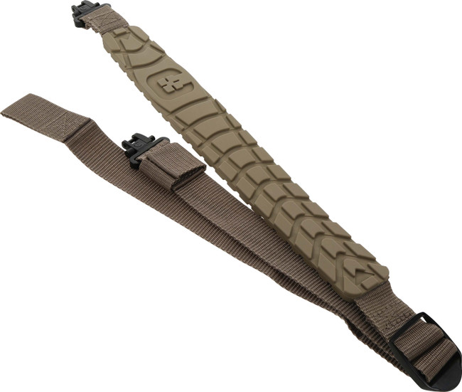 Caldwell 1131996 Max Grip Slim Sling 20"-41" OAL, 1.50" Wide, Flat Dark Earth, Adjustable Design for Rifles - 1131996 - 661120103691