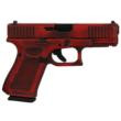 Glock G19 Gen 5 9mm Luger 4.02in Barrel 15rd Red nDLC Finish