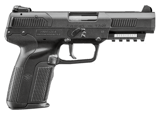 FN Five-seveN 5.7x28mm 4.8" 10rd Matte Polymer Frame Serrated Slide