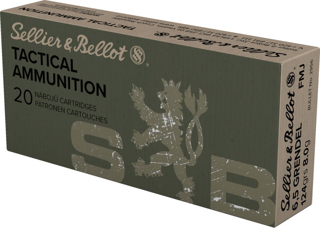 Sb 6.5grendel 124gr Fmj 20/30 - SB65GA - 754908512959