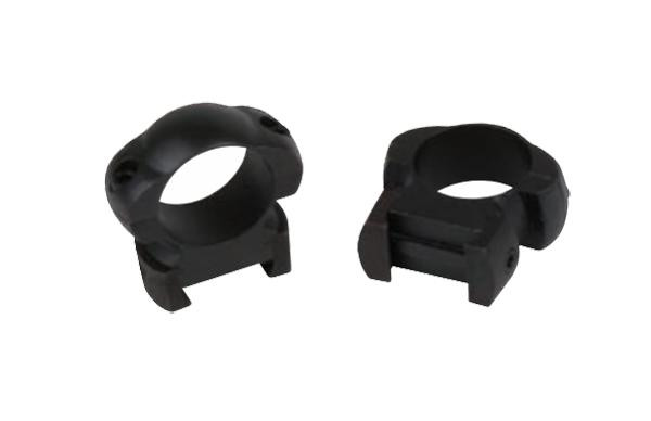 Weaver 2Piece Grand Slam Steel Top Mount Scope Rings 1Inch Medium Matte Windage Adjustable